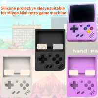 Anti-scratch and anti-slip silicone protective sleeve suitable for Miyoo Mini soft shell sheath Miyoo Mini game machine