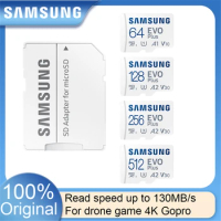 SAMSUNG EVO Plus LOT Micro SD Card 128GB 64GB 512GB 256GB Micro SD Pro Plus Flash Memory Card SD Memory U1 U3 4K Microsd TF Card