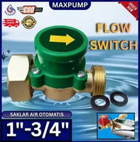 MAXPUMP Flow Switch Saklar Pompa Air Otomatis Elektrik Water Flow Switch 1 - 3/4 sensor otomatis pom