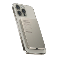 Momax Q.Mag X 5000mAh 超薄磁吸流動電源 (鈦金屬色) IP116AE