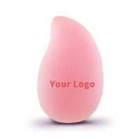 50pcs Custom Logo Latex-free Pink Mango Beauty Cosmetics Sponge Graient Fruit Peach Blender Avocado Makeup Blender Sponge