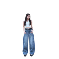 กางเกงยีนส์ Mom Baggy Jeans