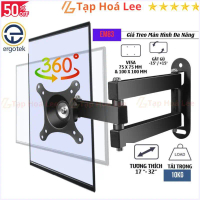 [Được săn đón nhiều] Giá treo màn hình máy tính xoay đa năng Ergotek EM83, Arm màn hình gắn tường Xo