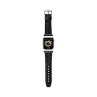Universal Strap for Apple Watch KARL LAGERFELD Saffiano Mono 38mm / 40mm / 41mm Black