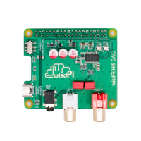 WisdPi HiFi DAC | Raspberry Pi PCM5122 Audio 3.5 RCA Gold Plated Power Noise Reduction External Power,Audio Card Expansion Board
