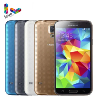 Samsung Galaxy S5 I9600 G900F G900A Unlocked Mobile Phone 5.1" 2GB RAM 16GB ROM Quad Core 4G LTE Original Android Smartphone