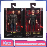 Neca Sarah Terminator Figure 2 Judgment Day T-800 Arnold Schwarzenegger Dark Fate Sarah Connor Action Figure Model Toy Gifts