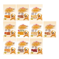 【Seeds 聖萊西】寵物機能管理食品-黃金系列 140-330g*5包組(犬零食、狗零食、肉乾)