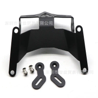 เหมาะสำหรับรถจักรยานยนต์ฮอนด้า CB650R สำหรับปรับแต่งอะไหล่ พร้อมที่ยึดป้ายทะเบียนแบบสั้นและไฟหน้า กร