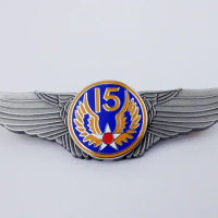 US Air Force Pin US 15th Air Force Wings Badge Pin Insignia USAAF PIN