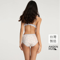 【Anden Hud】花季．高腰生理褲(和風米-春日細雨)
