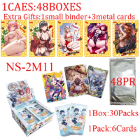 WholeCaes NEWEST NS-2M11 Goddess Story Collection With Metal Cards Astringent Girl Swimsuit Doujin Toy Hobbies Child Gifts