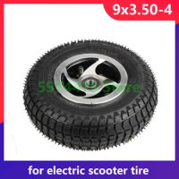 High-Quality 9 Inch 9x3.50-4 Pneumatic Wheel Tire Alloy Hub/rim for Electric Tricycle Elderly Electric Scooter Tyre Accessories