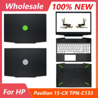 NEW For HP Pavilion 15 15-CX CX0001la Gaming Laptop Top Case LCD Back Cover/Front Bezel/Hinges/Palmrest Keyboard Top Lower Case
