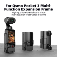 Mount Expansion Frame Compatible With DJI Osmo Pocket 3,Mount Cage Bracket Adapter Compatible With DJI Osmo Pocket 3