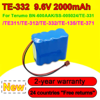 NEW 9.6V 2000mAh TE-332 Battery For Terumo BN-600AAK SS-005024 TE-331 TE311 TE-312 TE-135 TE-371 TE332 Series Replacement