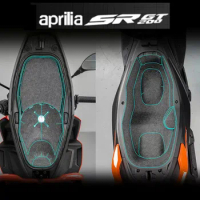 Motorcycle Rear Trunk Cargo Liner Protector Seat Bucket Pad for Aprilia SR GT 200 SRGT 200 accessories