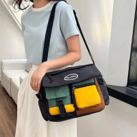 Túi xách thường ngày Nylon Túi đeo chéo nylon Đa chức năng Dây đeo có thể điều chỉnh Túi đeo chéo Ha