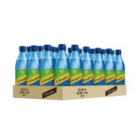 【Schweppes 舒味思】萊姆口味氣泡水 寶特瓶500mlx24入/箱