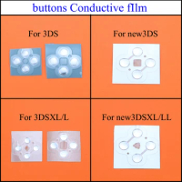 1Set D-Pad Button Metal Dome Conductive Film Sticker For 3DS New 3DS XL LL PCB Board Button Conductive Film For New 3DS Control
