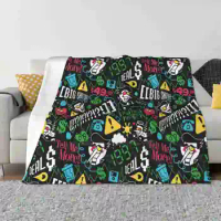 Deltarune Fashion Soft Warm Throw Blanket Lancer Deltarune Undertale Spamton Deltarune Delta Rune De