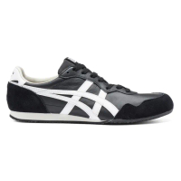 【Onitsuka Tiger】Onitsuka Tiger鬼塚虎-黑底白虎爪紋皮革 SERRANO(1183C197-001)