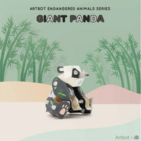 【築實精選】Artbot × 甘蔗紙玩具 Animals Series（熊貓）