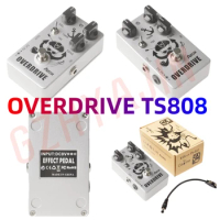 Captain Silver Overdrive Guitar Pedal Tube Screamer 9V Effect Pedal TS808 or TS9 Setting Guitar Accessories True Bypass