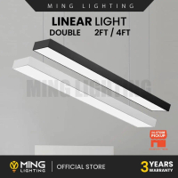 New Popularity NewArrivalsLED T8 Linear Light 4FT 2FT Double Casing Kalimantang Tube Fitting Ceiling