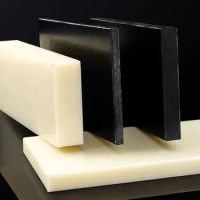 Beige Black ABS Plastic Plates Sheet CNC Engeering Materials