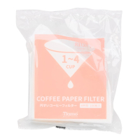 【Tiamo】V02 漂白圓錐咖啡濾紙 1-4人 100入日本製*3包(HG5597W)