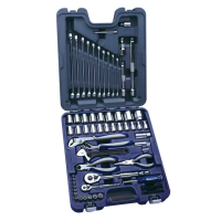 【Blue-Point】1/4 & 1/2 手動套筒及工具套組 78件組(BLPGSSCM78)