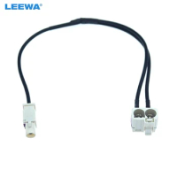 For Volkswagen Head Unit FAKRA 2In1 Diversity Convertor Splitter Y Cable Wire Harness For RNS510 RCD510+ Antenna Radio Adapter