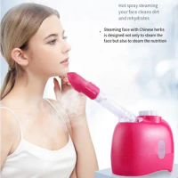 Facial Steamer Warm Mist Humidifier for Face Deep Cleaning Vaporizer Sprayer Salon Home Spa Skin Care Whitening