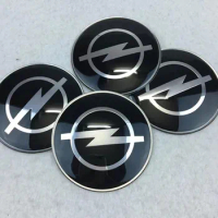 4Pcs 56mm 60mm 65mm 68mm Car Emblem Tire Wheel Center Rim Hub Caps Covers Stickers For Opel Insigina Vectra Corsa Accessories