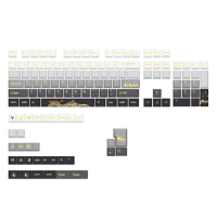 136 Keys Keycap Mechanical Keyboards Keycaps Cherry-Profile Polar-Day For dz60/RK61/64/61/68/84/87/96/980/104/108 LX9A