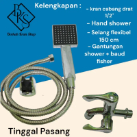 Shower mandi kotak set - kran shower- hand shower