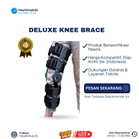 Deluxe Knee Brace Penyangga kaki Alat bantu ortopedi