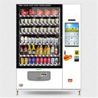 canned cold beverages drinks combo vending machine