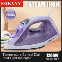 SOKANY 2107 electric iron steam spray ing clothes color mixing