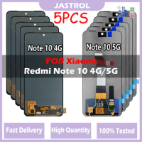 5Pcs/Lot LCD For Redmi Note 10 4G LCD Display M2101K7AI Screen Digitizer For M3 Pro M2103K19 Redmi Note 10 5G LCD POCO