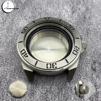 Seiko Samurai Replace Case Fit For NH35 NH36 Movement Sapphire Glass 20ATM Waterproof Stainless Steels Men Diving Watche Case