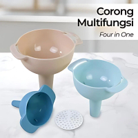 Probot Corong Multifungsi 4 in 1 Set Plastic Kitchenware