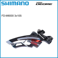SHIMANO DEORE MTB FD M6000 3x10Speed SIDE SWING Front Derailleur Mountain Bike SHIMANO DEORE M6000 Series