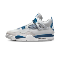 【NIKE 耐吉】Air Jordan 4 Retro 男鞋 白藍色ˋ 喬丹 AJ4 經典 四代 休閒鞋 FV5029-141