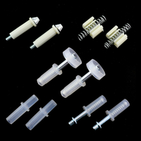 10PCS Bifold Door Hardware Sliding Guides Bifold Door Repair Replacement Part Sliding Closet Door Ha