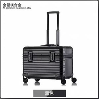 全鋁鎂合金攝影箱機長箱喼18寸女登機小型拉桿箱男20寸旅行箱