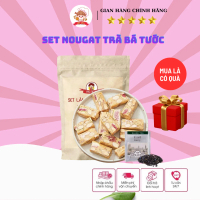 Set Kẹo Nougat Trà Bá Tước , Nguyên Liệu Làm Kẹo Nougat Bổ Dưỡng, Thơm Ngon Hảo Hạng Bếp LISA