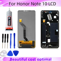 6.95'' Original For Honor Note 10 LCD DIsplay Touch Screen Digitizer WIth Frame Assembly Replace For Honor Note10 Lcd