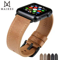 For Apple Watch Accessories Genuine Leather Watch Bracelets Apple Watch Band 44mm 40mm iWatch Strap 42mm 38mm Series 4 3 2 1